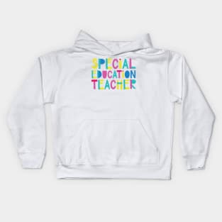 Special Education Teacher Gift Idea Cute Back to School Kids Hoodie